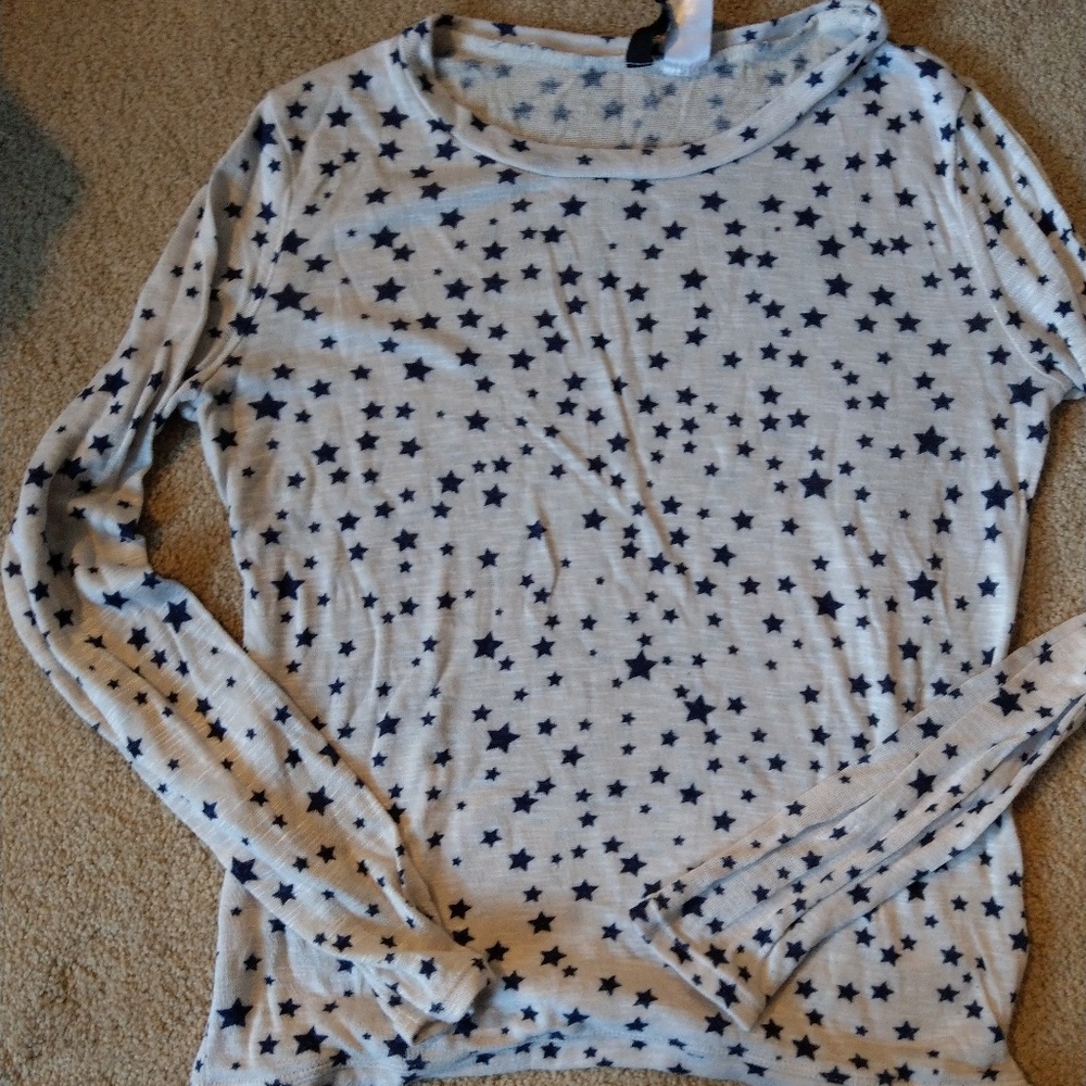 Long Sleeves Shirt with Stars
